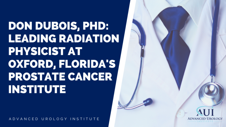 Don Dubois, PhD: Leading Radiation Physicist At Oxford, Florida